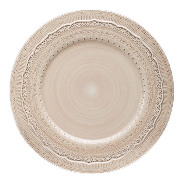 33cm Krisha Charger Plate Ivory