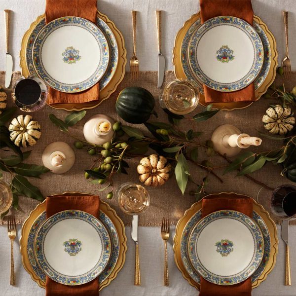 23cm Autumn White Accent Plate - Image 6