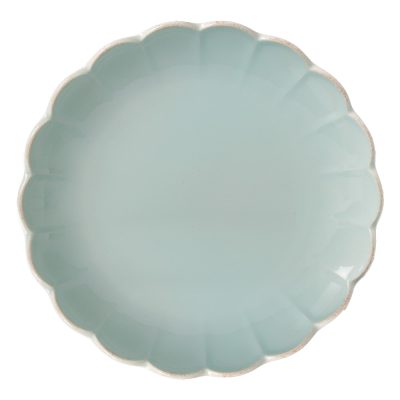28cm French Perle Scallop Dinner Plate