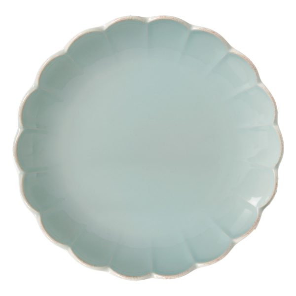 28cm French Perle Scallop Dinner Plate