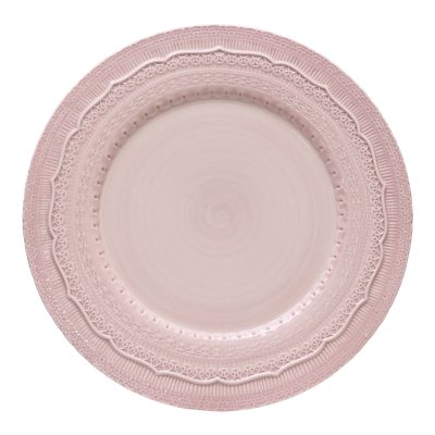 33cm Krisha Charger Plate Pink