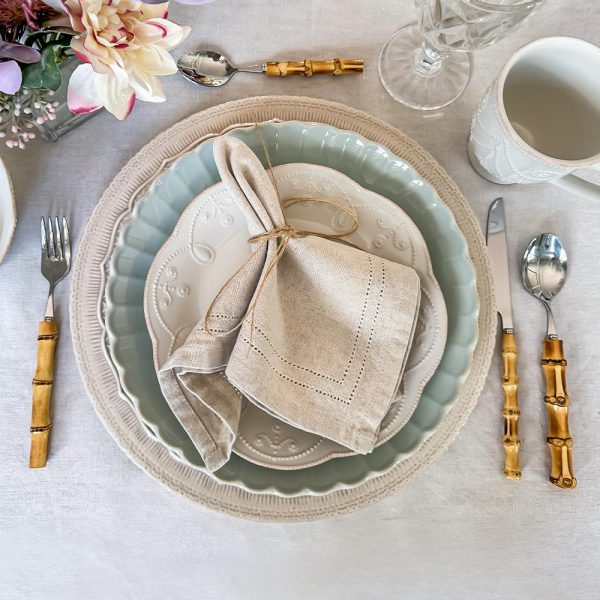 33cm Krisha Charger Plate Ivory - Image 4