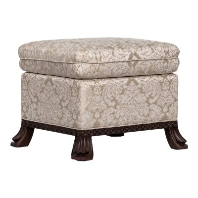 Lion Claw Ottoman
