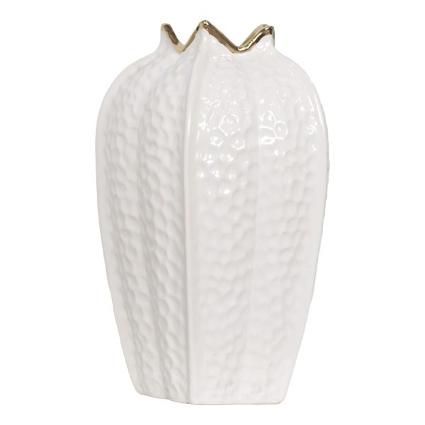 Adriella White Vase - Image 3