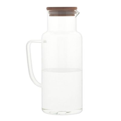 Glass Jar with Bamboo Lid