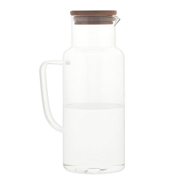 Glass Jar with Bamboo Lid