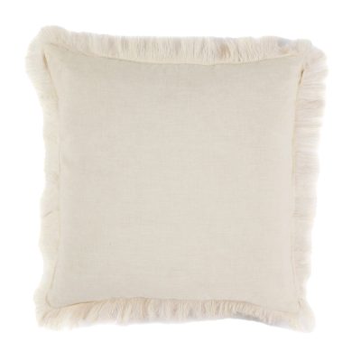 Mahe Ivory Linen Cushion