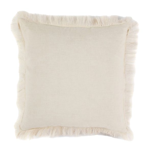 Mahe Ivory Linen Cushion