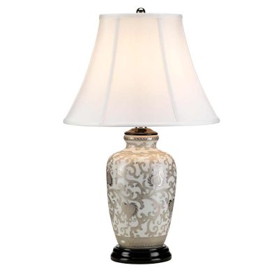 Silver Thistle Table Lamp