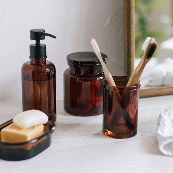 Tali Brown Soap Dispenser - Image 2
