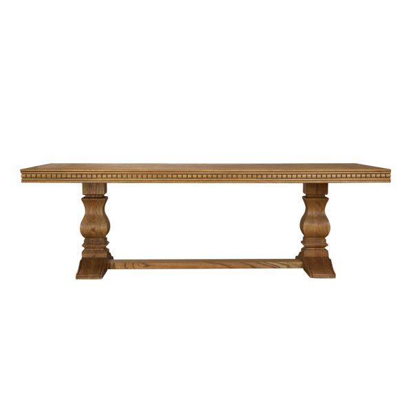 Pilton Fixed Parquet Dining Table - Image 4