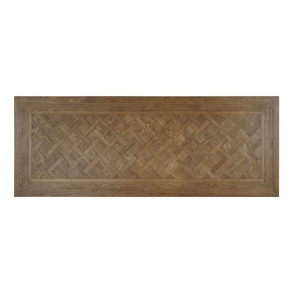 Pilton Fixed Parquet Dining Table - Image 2