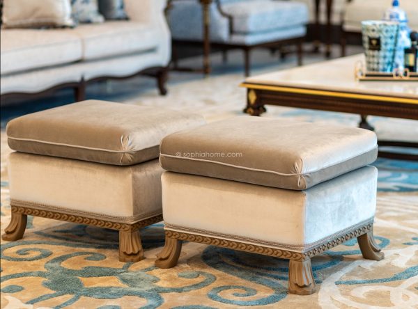 Lion Claw Ottoman - Image 6