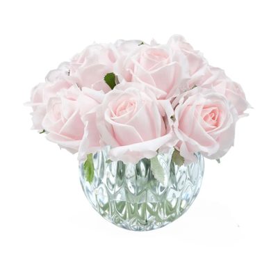 Rose Buds Bouquet In French Pink