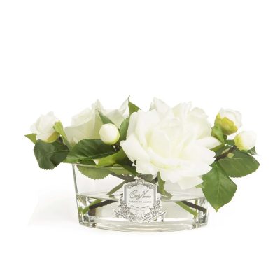 Luxury Range Oval - Pink Blush Roses