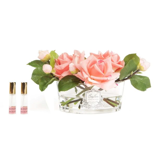 Luxury Range Oval - Peach Roses - Image 2
