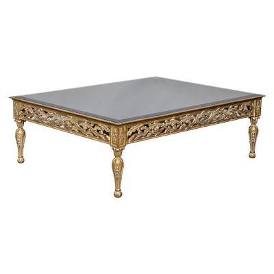 Roberto Giovannini –  Square Coffee Table with Leaves