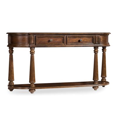 Leesburg Demilune Hall Console