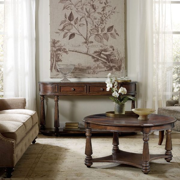 Leesburg Demilune Hall Console - Image 3