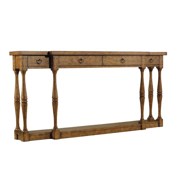 Sanctuary Four-Drawer Thin Console