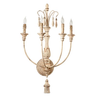 Maison Wall Bracket 4-Light - Persian White