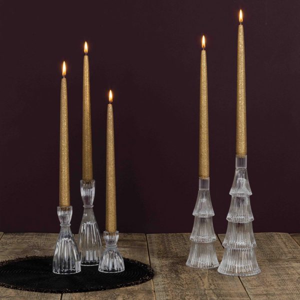 Ruffles Taper Holder - Pine Tree - Image 4