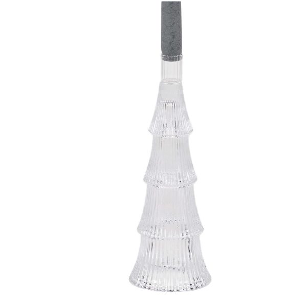Ruffles Taper Holder - Pine Tree - Image 2