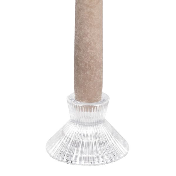 Ruffles Pillar Taper Holder