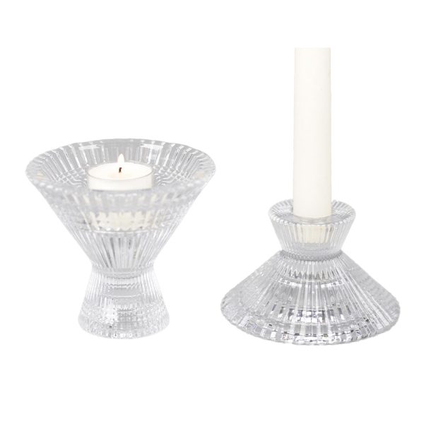 Ruffles Crater Candle Holder