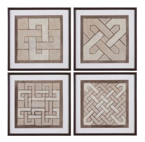 Knotted Tiles II Framed Print - Image 3
