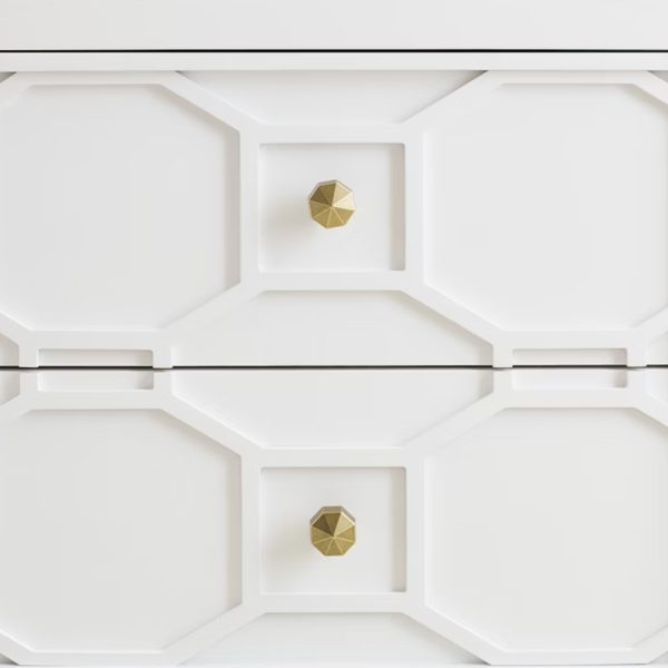 Rachel Ray Lattice Bedside Table - Image 2
