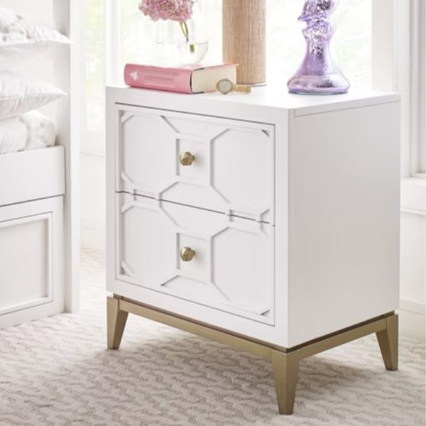 Rachel Ray Lattice Bedside Table - Image 3