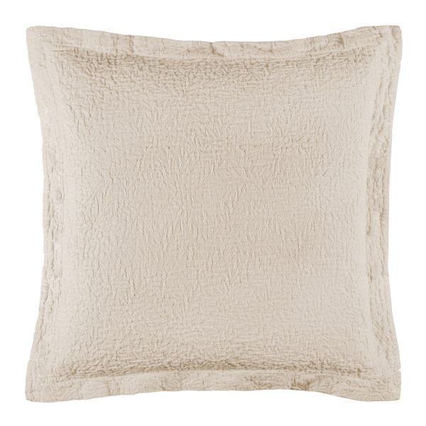 Tamara Square Pillowcase - Sand