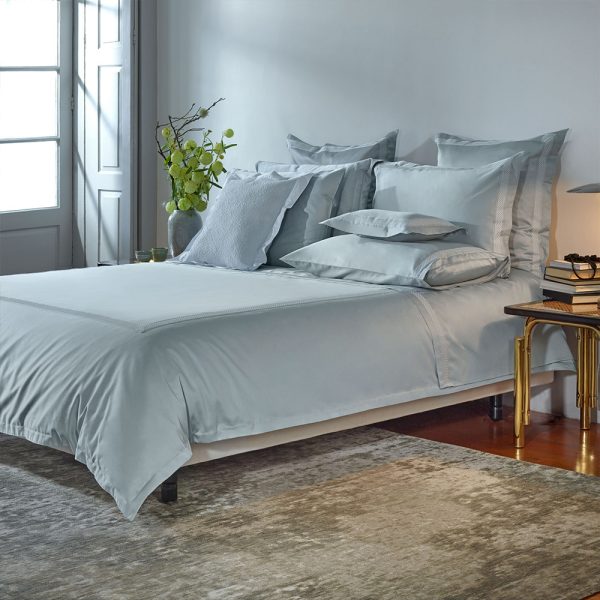 Luiz Standard Pillow Case - Mist Blue - Image 2