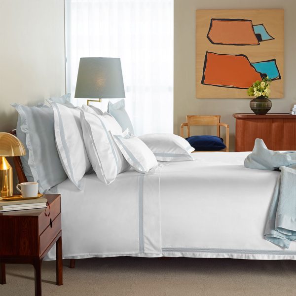 Sonia Oxford Pillowcase - Ice - Image 2