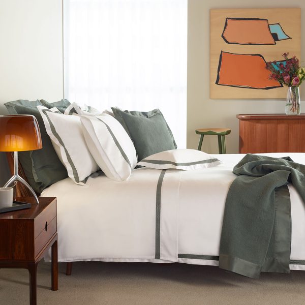 Aura Square Pillowcase - Pewter - Image 3