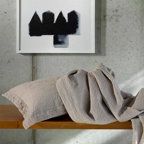Tamara Square Pillowcase - Sand - Image 2