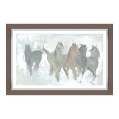 Gray Horses I Artwork