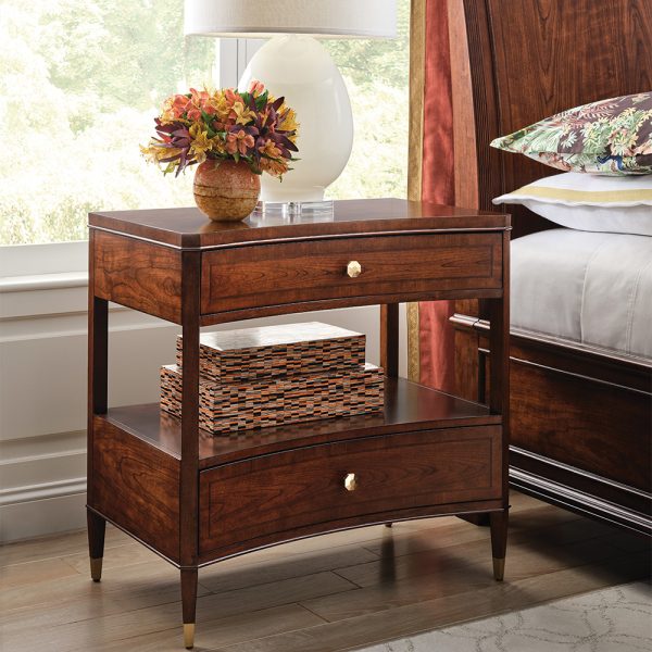 Julian Two Drawer Bedside Table - Image 2
