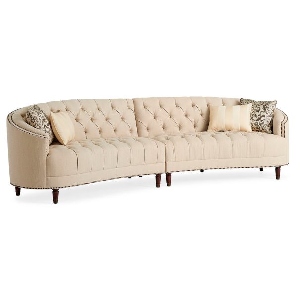 Classic Elegance 5-Seater Sofa - Image 4