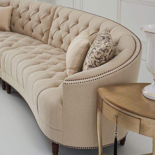 Classic Elegance 5-Seater Sofa - Image 6