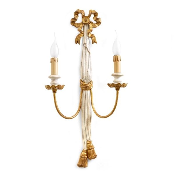 RG 2 Lights Sconce with Drape