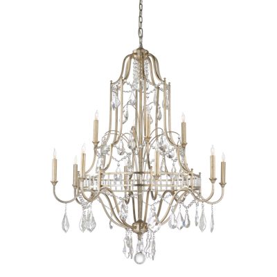 Buckhead Large Chandelier - Silver
