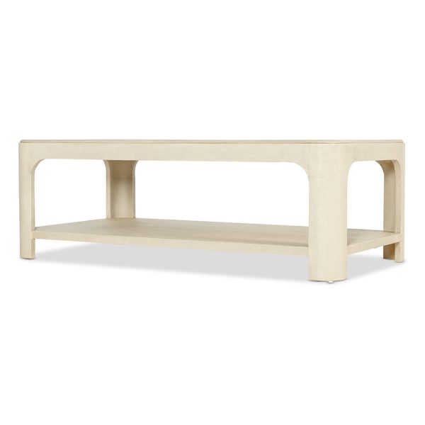 Raffia Rectangle Cocktail Table - Image 2
