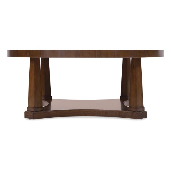 Archives Round Cocktail Table - Image 2