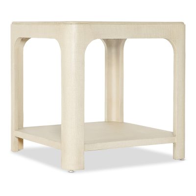 Raffia End Table