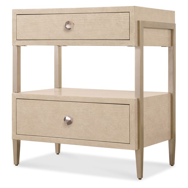 Westwood Two-Drawer Bedside Table - Image 2