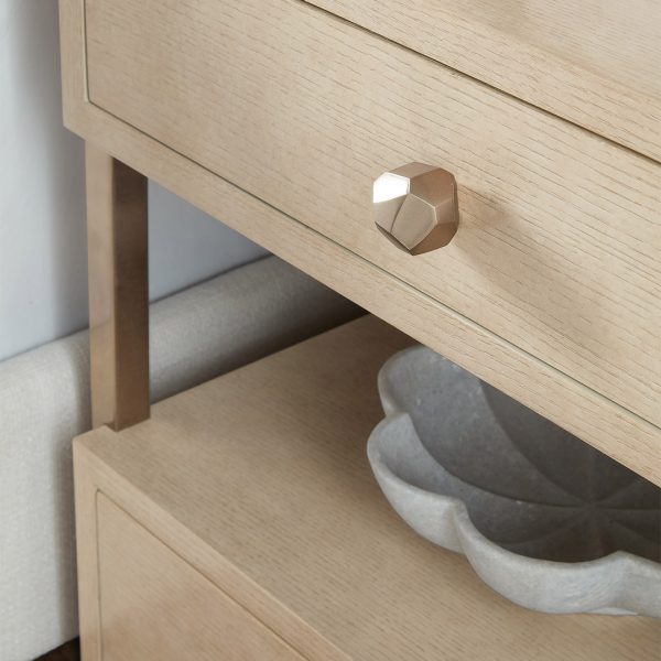 Westwood Two-Drawer Bedside Table - Image 4