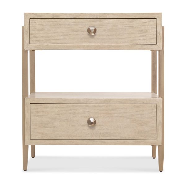 Westwood Two-Drawer Bedside Table - Image 3
