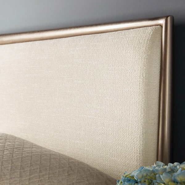 Westwood King Upholstered Metal Bed - Image 3